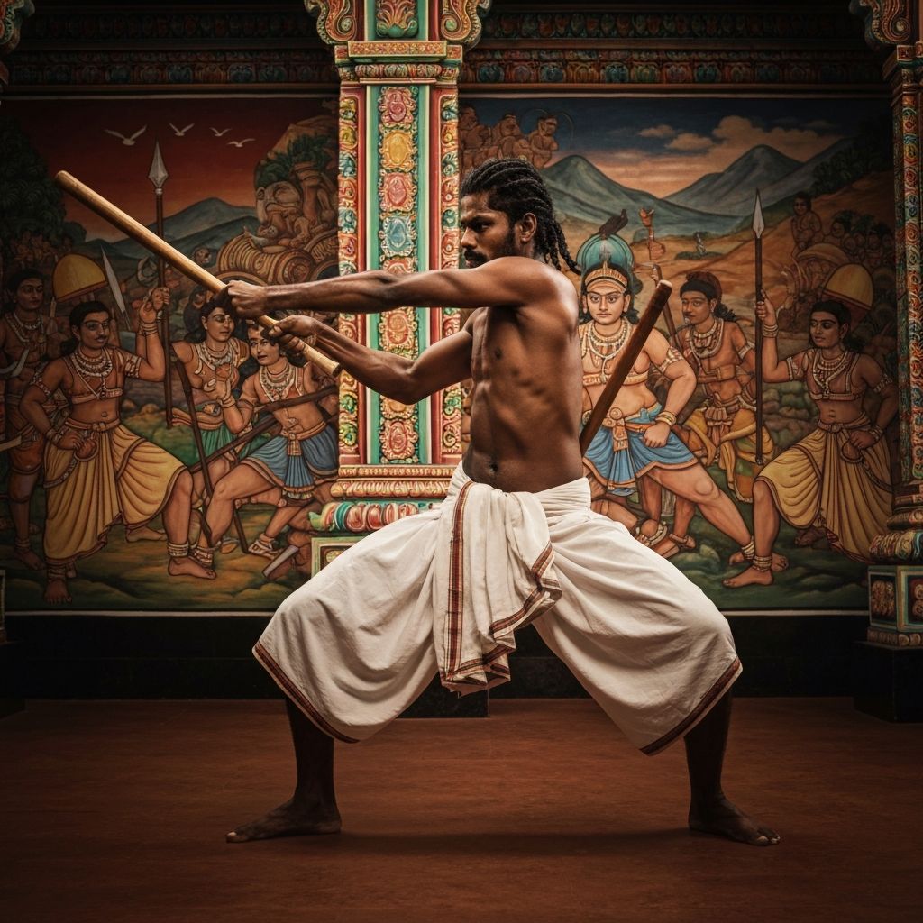 Traditional Silambam